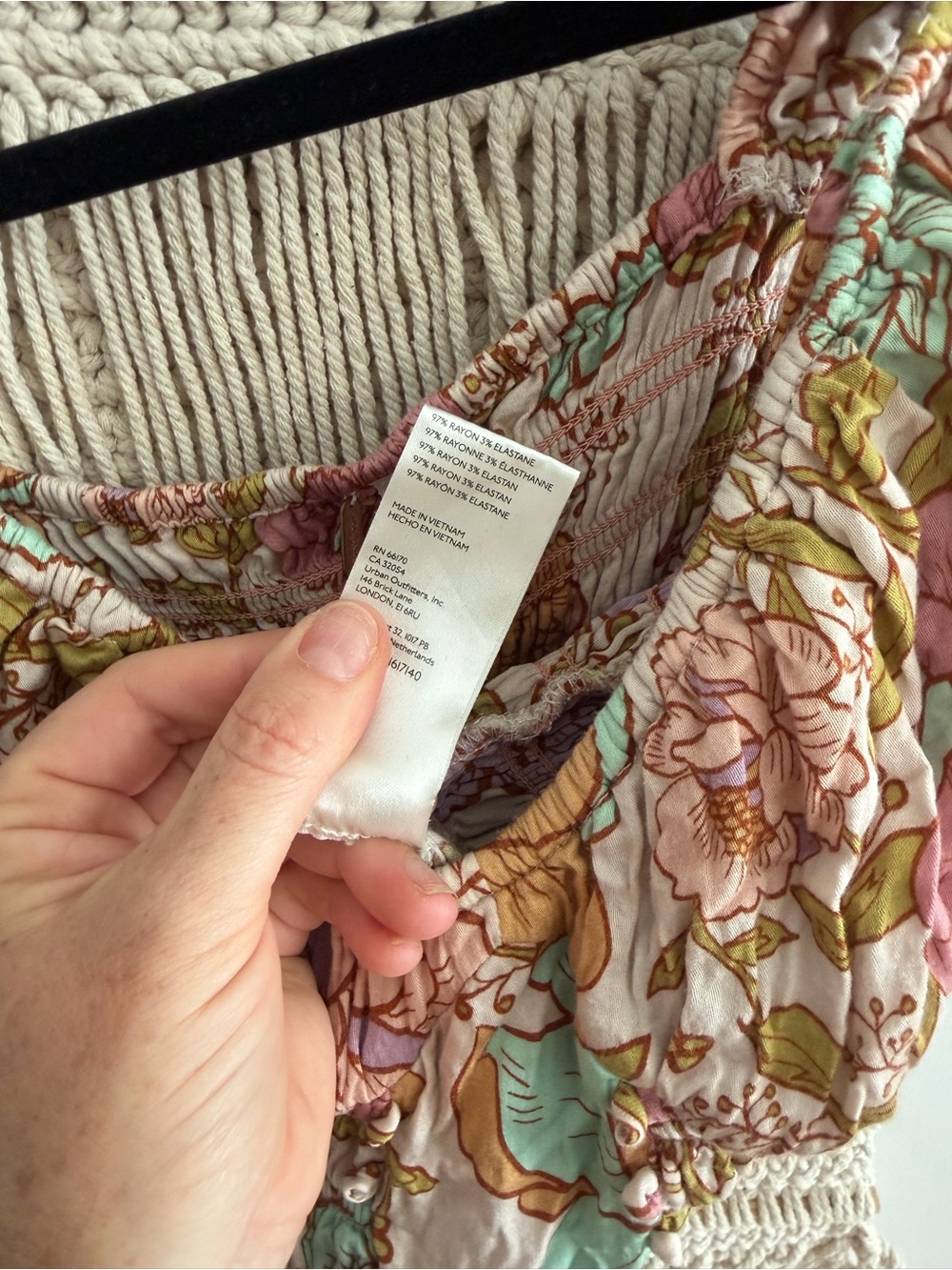 Free People Rolling Hills Floral Wide-Leg Jumpsuit - Picture 8 of 9